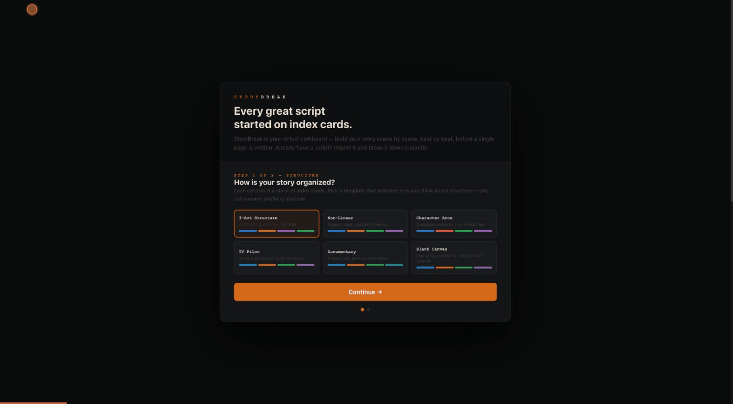 Creating your first project