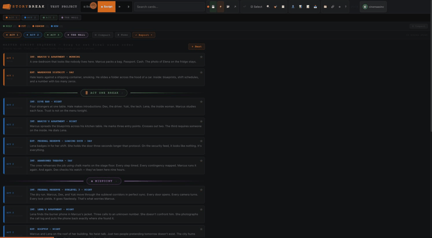 Switching between views